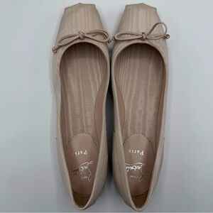 NEW Christian Louboutin Red Bottom Leche Beige Mamadrague Ballet Flats EU 40